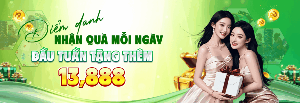 banner điểm danh nhận quà 69vn